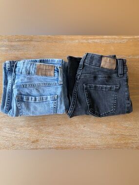 Girls Abercrombie Wide Leg Jeans Lot
